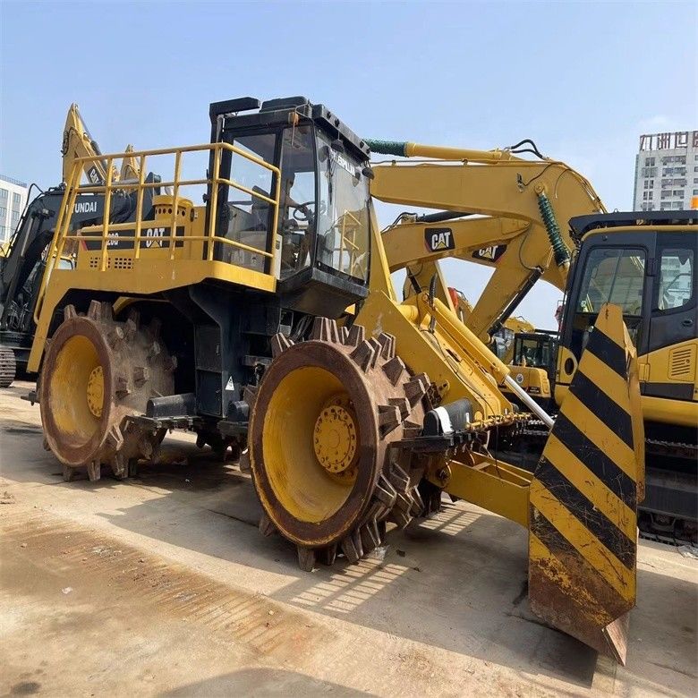 Japoński CAT 826G kompaktowy CAT oryginalny z silnikiem 3406 DITA w krótkich godzinach pracy