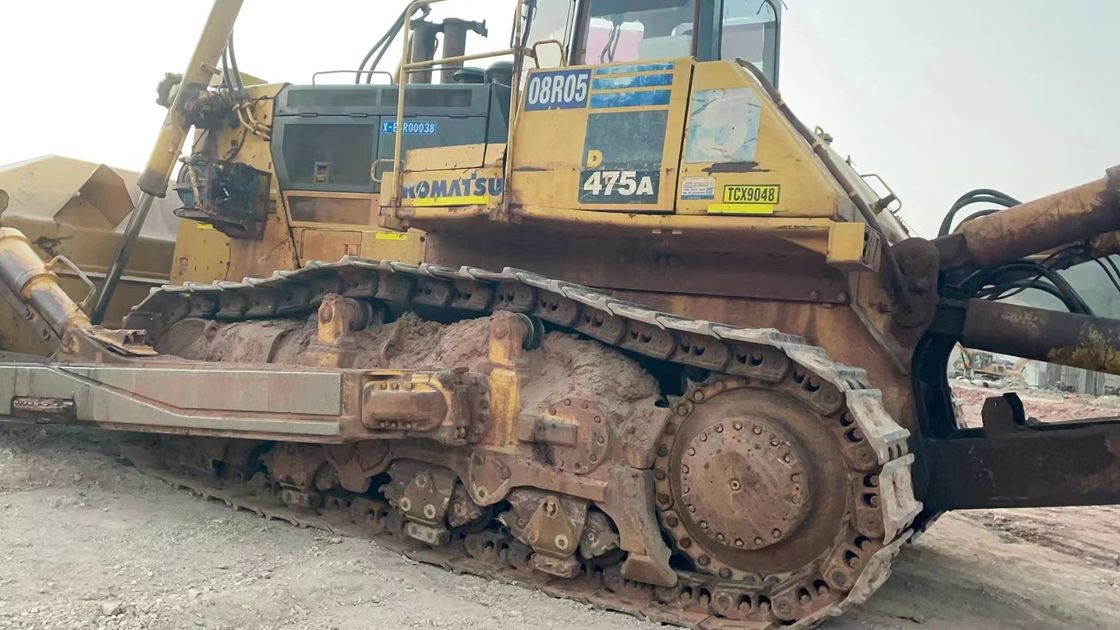 47 Tonnage używany buldozer Komatsu 475 ruchomy typ crawler maszyna buldozer dla placu budowy
