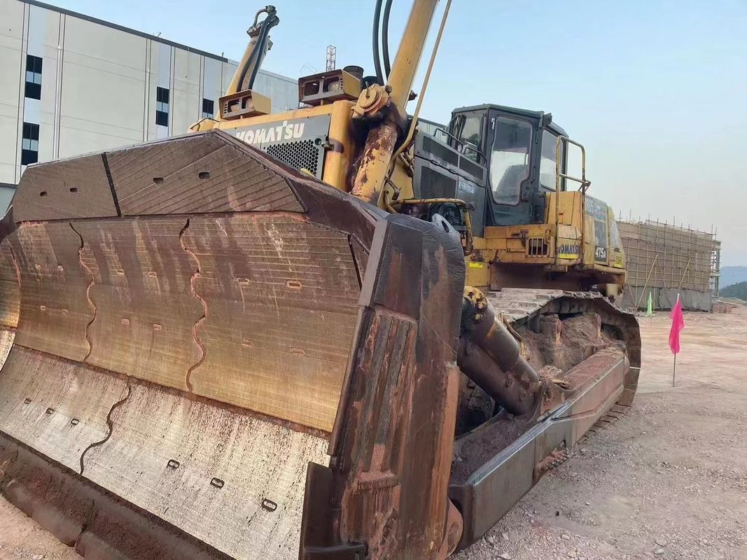 47 Tonnage używany buldozer Komatsu 475 ruchomy typ crawler maszyna buldozer dla placu budowy