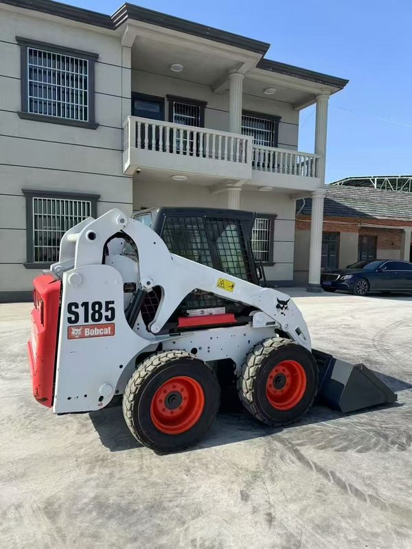 Używany Bobcat S185 Skid Steer Loader wysokiej jakości maszyna z drugiej ręki z Chin Eksporter