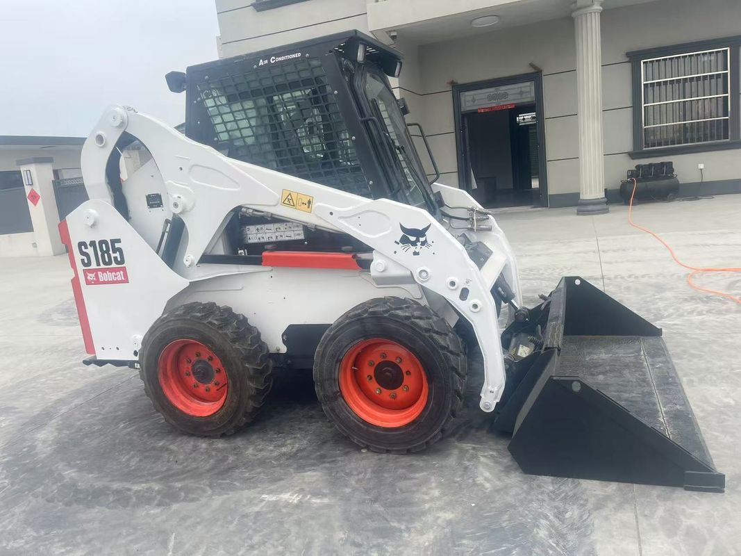 Używany Bobcat S185 Skid Steer Loader wysokiej jakości maszyna z drugiej ręki z Chin Eksporter
