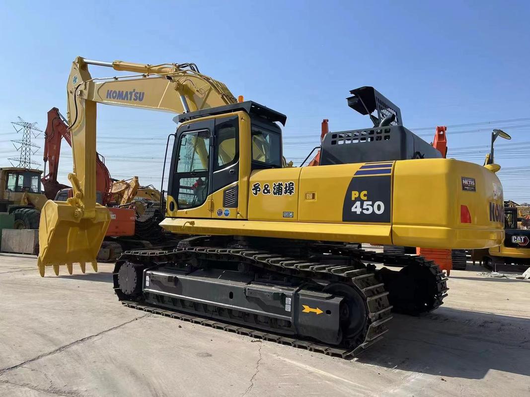 Stosowany Komatsu PC450-8 Koparnia 45 Ton Koparka Krągła Szerokość transportu 3,5 M