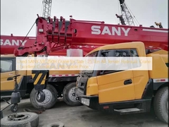 Sprzedawana używana dźwignia SANY STC250H. 25 ton dźwigni hydraulicznej dla wszystkich terenów. Doskonały stan. Przystępna cena.